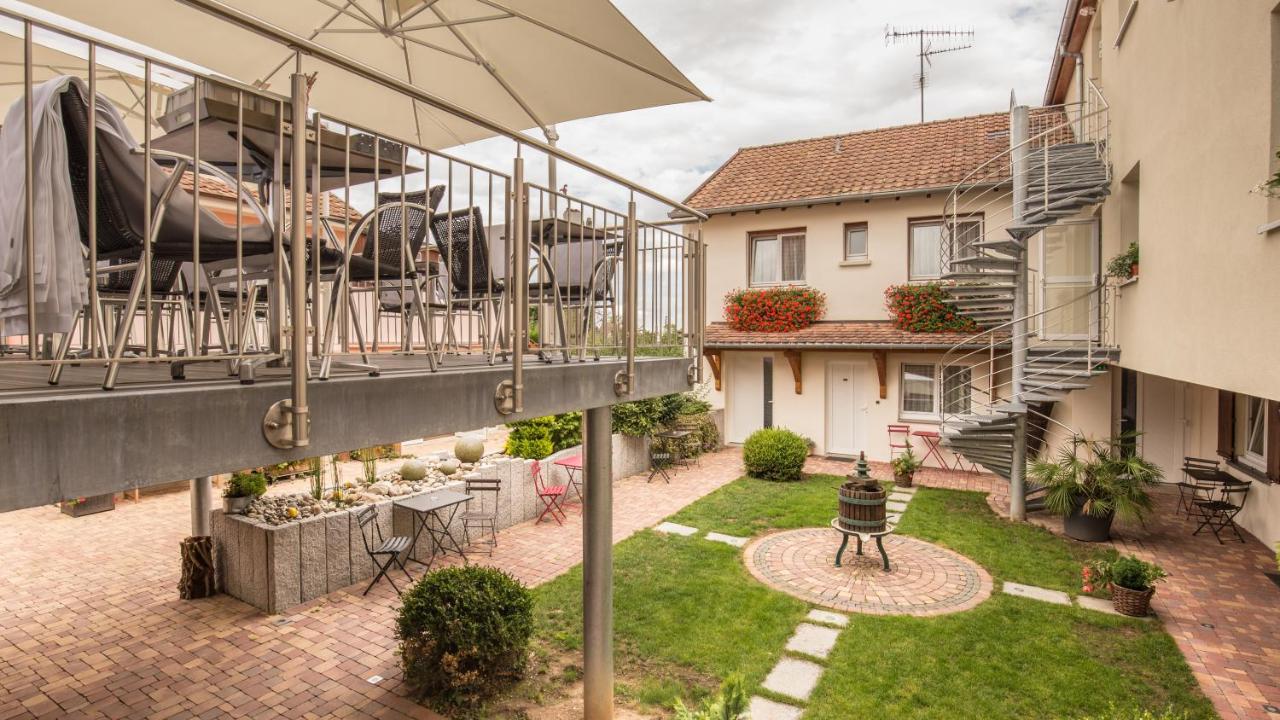 Au Soleil Hotel Wettolsheim Exterior foto